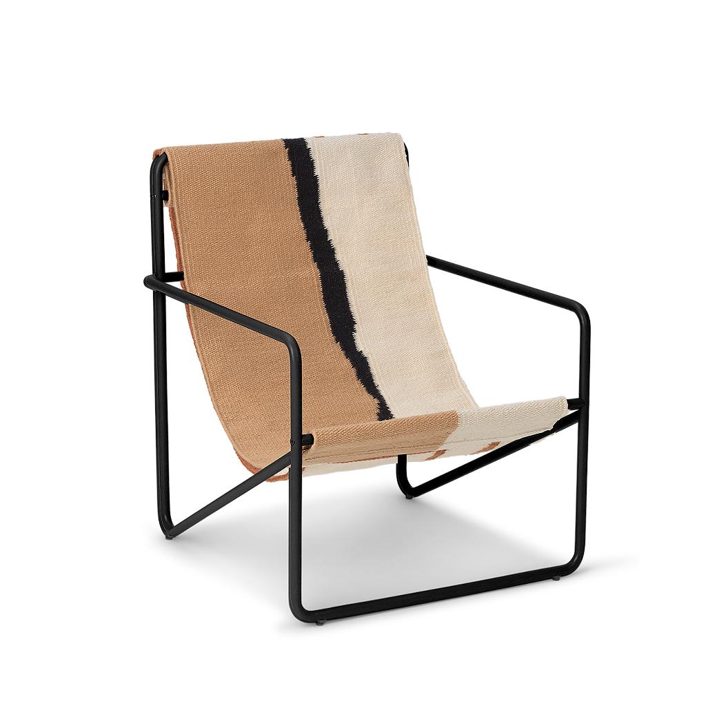 Кресло DESERT Black/Light Beige Ferm Living, стоимость 28 000 руб.  Фотография 1